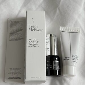 Trish McEvoy Beauty Booster Hyaluronic Acid  Face Serum and Mosturizing Cream